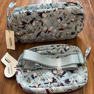 Vera Bradley Ski Jump Snoopy Winter Sky Set